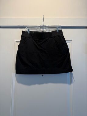 Columbia Black Women's Active Skort with Stretch Waistband